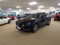 Blå (deep crystal blue met.) Begagnad 2019 Mazda CX-30 Cosmo SUV | 248 000 kr (Marknadspris)