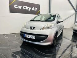 Grå Begagnad 2006 Peugeot 107 Halvkombi | 24 900 kr (Marknadspris)