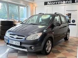 Ljusgrå Begagnad 2007 Hyundai Getz Halvkombi | 36 000 kr (Lite dyr)