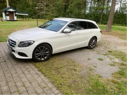 Vit Begagnad 2018 Mercedes C220 Avantgarde Kombi | 195 000 kr (Bra pris)