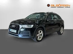 Svart Begagnad 2016 Audi Q3 SUV | 199 900 kr (Marknadspris)