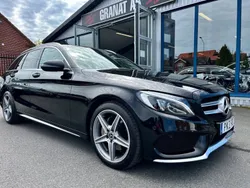 Svart Begagnad 2017 Mercedes C220 AMG line Kombi | 229 000 kr (Marknadspris)