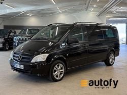 Svart Begagnad 2013 Mercedes Vito Minibuss | 169 900 kr