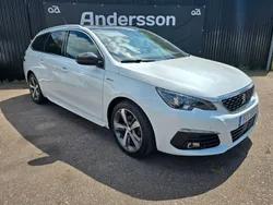 Vit Begagnad 2018 Peugeot 308 GT-line Kombi | 70 000 kr (Lite dyr)