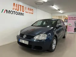 Mörkblå Begagnad 2007 VW Golf V Halvkombi | 34 900 kr (Marknadspris)