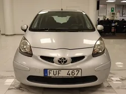 Silver Begagnad 2007 Toyota Aygo Halvkombi | 29 000 kr (Marknadspris)