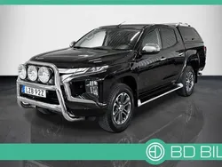 Svart Begagnad 2020 Mitsubishi L200 Pickup | 399 900 kr (Dyr)