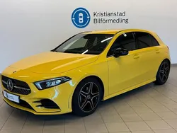 Gul Begagnad 2020 Mercedes A180 AMG Halvkombi | 244 900 kr (Marknadspris)