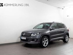 Mörkgrå Begagnad 2015 VW Tiguan R-line SUV | 129 900 kr (Marknadspris)
