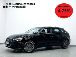 Svart Begagnad 2018 Audi A3 Sportback Premium Halvkombi | 178 900 kr (Marknadspris)