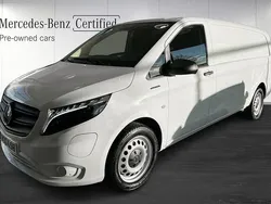 Vit (white) Begagnad 2023 Mercedes e-Vito Minibuss | 374 875 kr (Bra pris)