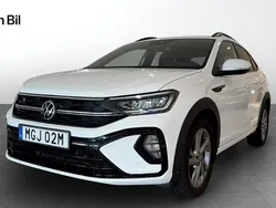 Vit Begagnad 2022 VW Taigo R-line SUV | 224 900 kr (Marknadspris)