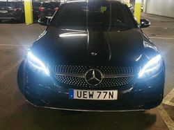 Svart Begagnad 2019 Mercedes C200 AMG line Kombi | 200 000 kr (Marknadspris)