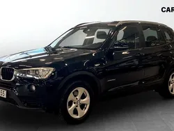 Svart Begagnad 2016 BMW X3 SUV | 209 900 kr (Marknadspris)