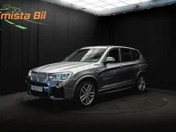 Grå Begagnad 2017 BMW X3 M Sport SUV | 238 900 kr (Marknadspris)