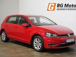 Röd Begagnad 2018 VW Golf VII Halvkombi | 169 700 kr (Marknadspris)