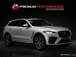 Grå (flux silver) Begagnad 2021 Jaguar F-Pace SVR SUV | 799 900 kr (Marknadspris)