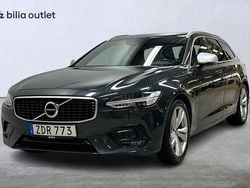 Grå Begagnad 2018 Volvo V90 R-Design Kombi | 289 900 kr (Marknadspris)