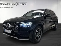 Svart Begagnad 2022 Mercedes GLC220 AMG SUV | 449 700 kr (Marknadspris)
