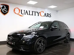 Svart Begagnad 2020 Mercedes C220 AMG Kombi | 349 000 kr (Lite dyr)