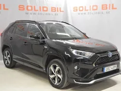 Svart Begagnad 2021 Toyota RAV4 Hybrid Edition SUV | 348 800 kr (Bra pris)
