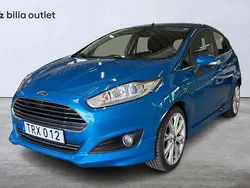 Blå Begagnad 2015 Ford Fiesta Titanium Halvkombi | 89 900 kr (Lite dyr)
