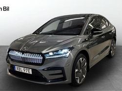 Grå (graphite grey metallic) Begagnad 2024 Skoda Enyaq iV RS SUV | 559 900 kr (Dyr)