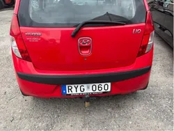 Röd Begagnad 2008 Hyundai i10 Base Halvkombi | 24 000 kr (Marknadspris)