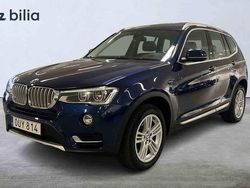 Blå Begagnad 2015 BMW X3 SUV | 279 900 kr