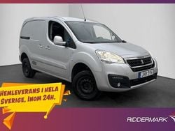 Grå Begagnad 2018 Peugeot Partner Minibuss | 149 900 kr (Marknadspris)