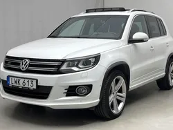 Vit Begagnad 2016 VW Tiguan R-line SUV | 99 000 kr (Superpris)