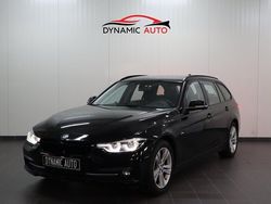 Svart Begagnad 2016 BMW 320 Sport Line Kombi | 149 900 kr (Bra pris)