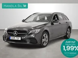 Grå Begagnad 2020 Mercedes C220 AMG Kombi | 334 900 kr (Lite dyr)