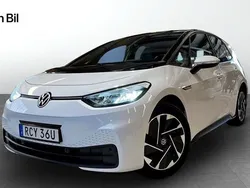 Vit Begagnad 2020 VW ID.3 Pro Performance Halvkombi | 219 900 kr (Marknadspris)