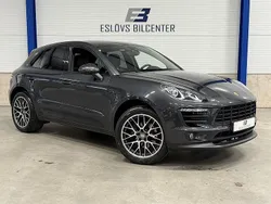Grå (grå metallic) Begagnad 2018 Porsche Macan SUV | 369 990 kr (Marknadspris)