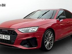 Tangoröd metallic Begagnad 2022 Audi A4 S-Line Kombi | 399 000 kr (Lite dyr)