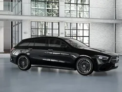 Svart Ny 2024 Mercedes CLA200 Shooting Brake AMG Line Premium Kombi | 452 400 kr (Marknadspris)