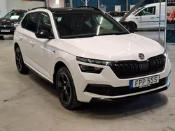 Vit Begagnad 2021 Skoda Kamiq Monte Carlo SUV | 209 900 kr (Marknadspris)