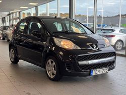 Svart Begagnad 2010 Peugeot 107 Halvkombi | 24 900 kr (Bra pris)