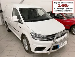 Vit Begagnad 2016 VW Caddy Maxi Minibuss | 179 000 kr (Lite dyr)