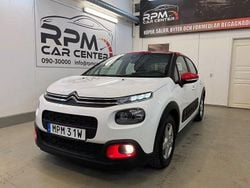 Vit Begagnad 2020 Citroën C3 Halvkombi | 104 900 kr (Marknadspris)