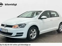 Vit Begagnad 2013 VW Golf VII Halvkombi | 109 800 kr (Marknadspris)