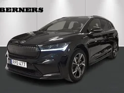 Svart Begagnad 2023 Skoda Enyaq iV SportLine SUV | 479 900 kr (Marknadspris)