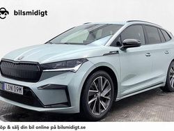 Silver Begagnad 2021 Skoda Enyaq iV SportLine SUV | 378 900 kr (Lite dyr)