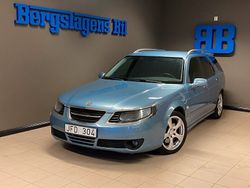 Ljusblå Begagnad 2007 Saab 9-5 Vector Kombi | 14 900 kr (Superpris)