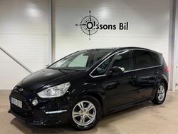 Svart Begagnad 2015 Ford S-MAX Business Edition Minibuss | 99 900 kr