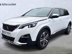 Vit Begagnad 2018 Peugeot 5008 Minibuss | 229 900 kr