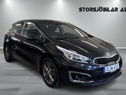 Svart Begagnad 2016 Kia Ceed Halvkombi | 109 000 kr (Marknadspris)