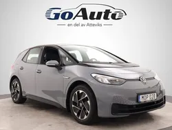Grå Begagnad 2020 VW ID.3 Pro Performance Halvkombi | 219 500 kr (Marknadspris)