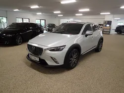 Vit (ceramic metallic) Begagnad 2016 Mazda CX-3 Optimum SUV | 137 000 kr (Marknadspris)
